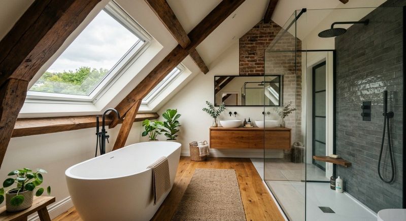 Attic Bathroom Remodeling in Ocean View, DE
