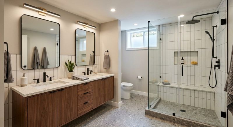 Basement Bathroom Remodeling in Ocean View, DE