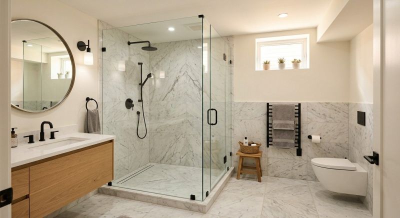 Basement Bathroom Remodeling in Ocean View, DE