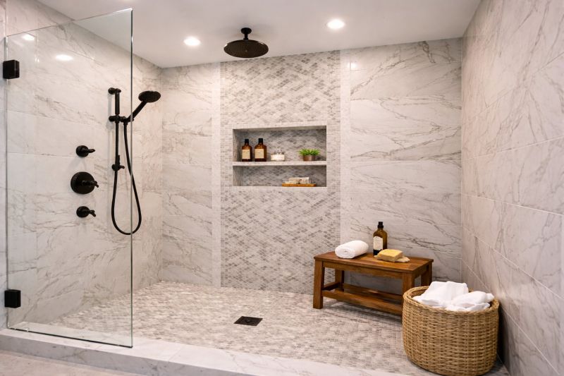 Bathroom Shower Renovation in Ocean View, DE