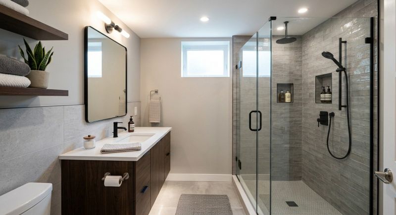 Granite Shower Installation in Ocean View, DE